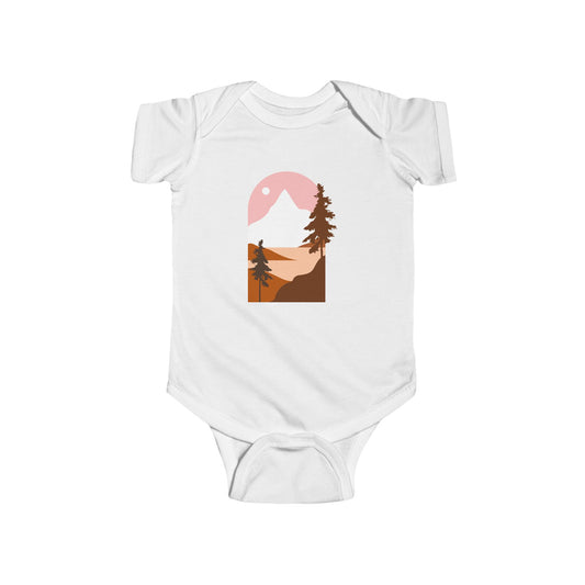 Adventurous Baby Bodysuit - Cute Infant Jersey Outfit for Nature Lovers, Baby Shower Gift, Outdoor Vibes, Newborn Clothing, Woodland Theme
